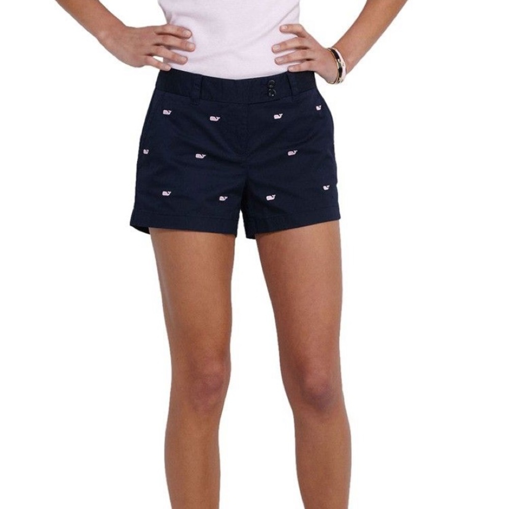 Vineyard Vines Women’s Whale Embroidered shorts